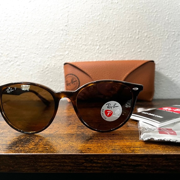 Ray-Ban polarized sunglasses (RB4305). Brown frame/brown lenses - Picture 3 of 10